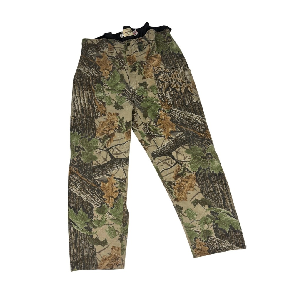 Johnson Garment Realtree Camo Hunting Pants 3XL Green Brown Sympatex USA Made